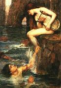 John William Waterhouse The Siren oil painting reproduction